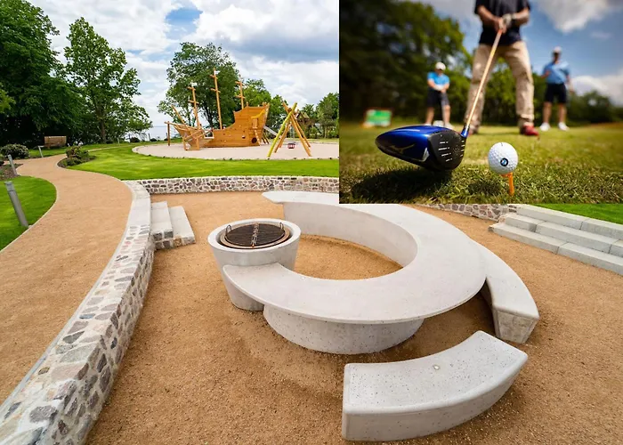 アパート Haffhaeuser Am Stettiner Haff Haus 2 We 7 Golf Special Buchbar Garz (Usedom)